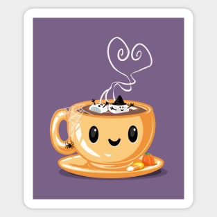 Happy Halloween Hot Chocolate Sticker